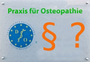 Die Rechtssituation für osteopathen ist in deutschland nicht einheitlich geklärt